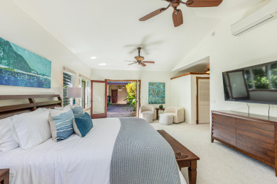 Lake House Emmalani Hale, a luxurious and tranquil retreat, AC, nestled in Princeville, , on  in Hawaii - Lakehouse Vacation Rental - Lake Home for rent on LakeHouseVacations.com