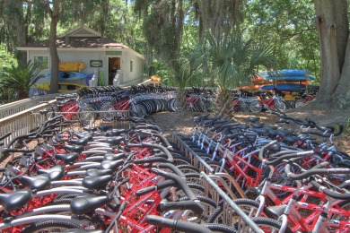 Lake House 112 Barrington Court. Beachfront Condo, Sleeps 8, Free Bikes, , on  in South Carolina - Lakehouse Vacation Rental - Lake Home for rent on LakeHouseVacations.com