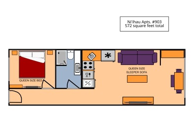 Lake House Gorgeously Renovated Suite 2 Blocks from Beach in Heart of Waikiki! Parking!, , on  in Hawaii - Lakehouse Vacation Rental - Lake Home for rent on LakeHouseVacations.com