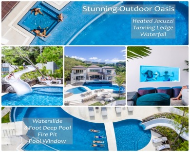 Lake House Oceanview Villa w water slide, 2 golf carts, deluxe breakfast, HK included, , on  in Guanacaste - Lakehouse Vacation Rental - Lake Home for rent on LakeHouseVacations.com