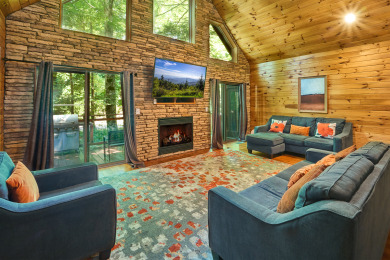 Lake House Enjoy the creek, fire pit, hot tub and swing set- sleeps 14 guests, , on  in Tennessee - Lakehouse Vacation Rental - Lake Home for rent on LakeHouseVacations.com