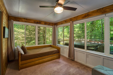 Lake House Enjoy the creek, fire pit, hot tub and swing set- sleeps 14 guests, , on  in Tennessee - Lakehouse Vacation Rental - Lake Home for rent on LakeHouseVacations.com