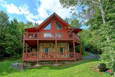 Lake House Gatlinburg Cabin, Fantistic mountain views, pooltable, air hockey, near Golf, , on  in Tennessee - Lakehouse Vacation Rental - Lake Home for rent on LakeHouseVacations.com