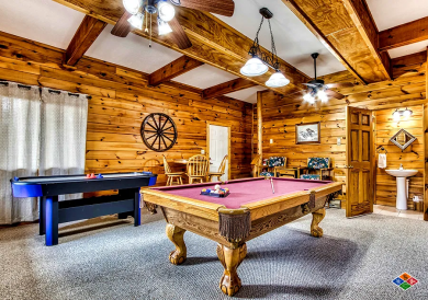 Lake House Gatlinburg Cabin, Fantistic mountain views, pooltable, air hockey, near Golf, , on  in Tennessee - Lakehouse Vacation Rental - Lake Home for rent on LakeHouseVacations.com