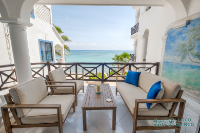 Lake House Oceanview Condo with Balconies, Pool & Daily Service, , on  in Quintana Roo - Lakehouse Vacation Rental - Lake Home for rent on LakeHouseVacations.com