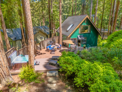 Lake House Fern Woods-Captivating Redwood Cabin w Sprawling DECKS! -HtTbWiFiPup, , on  in California - Lakehouse Vacation Rental - Lake Home for rent on LakeHouseVacations.com