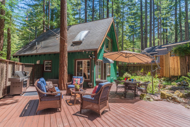 Lake House Fern Woods-Captivating Redwood Cabin w Sprawling DECKS! -HtTbWiFiPup, , on  in California - Lakehouse Vacation Rental - Lake Home for rent on LakeHouseVacations.com