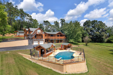 Lake House Epic 3 acre Smoky Mountain Cabin with outdoor pool, , on  in Tennessee - Lakehouse Vacation Rental - Lake Home for rent on LakeHouseVacations.com
