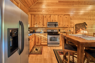 Lake House Romantic getaway cabin with Hot Tub, Firetable, Games & Woodburning Fireplace, , on  in Tennessee - Lakehouse Vacation Rental - Lake Home for rent on LakeHouseVacations.com