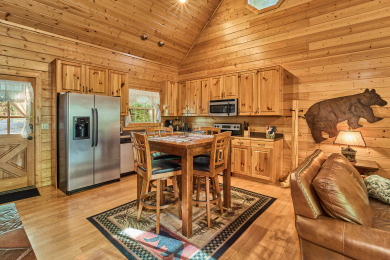 Lake House Romantic getaway cabin with Hot Tub, Firetable, Games & Woodburning Fireplace, , on  in Tennessee - Lakehouse Vacation Rental - Lake Home for rent on LakeHouseVacations.com