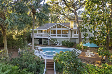 Lake House Renovated Palmetto Dunes home with private pool and scenic lagoon views., , on  in South Carolina - Lakehouse Vacation Rental - Lake Home for rent on LakeHouseVacations.com