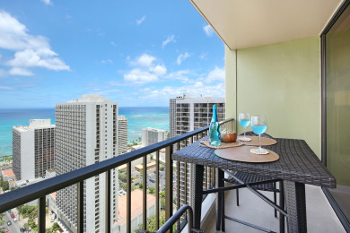 Lake House Gorgeous Waikiki Ocean View! Full Kitchen, Free Wi-Fi, Close to Beach!, , on  in Hawaii - Lakehouse Vacation Rental - Lake Home for rent on LakeHouseVacations.com