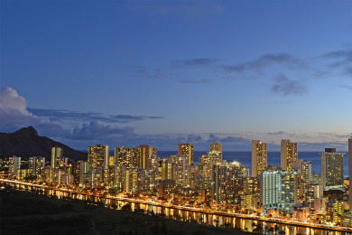 Lake House Gorgeous Waikiki Ocean View! Full Kitchen, Free Wi-Fi, Close to Beach!, , on  in Hawaii - Lakehouse Vacation Rental - Lake Home for rent on LakeHouseVacations.com