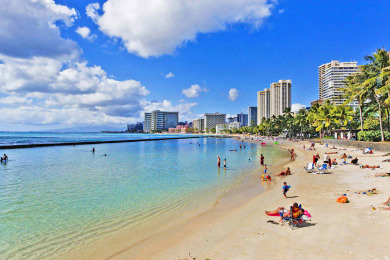 Lake House Gorgeous Waikiki Ocean View! Full Kitchen, Free Wi-Fi, Close to Beach!, , on  in Hawaii - Lakehouse Vacation Rental - Lake Home for rent on LakeHouseVacations.com