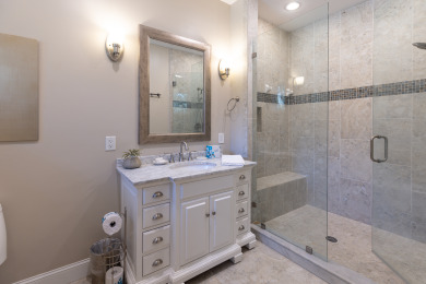 Lake House 25 Wildwood Rd Sea Pines Home. 3 Bedrooms. 2 Bathrooms. Sleeps 9., , on  in South Carolina - Lakehouse Vacation Rental - Lake Home for rent on LakeHouseVacations.com