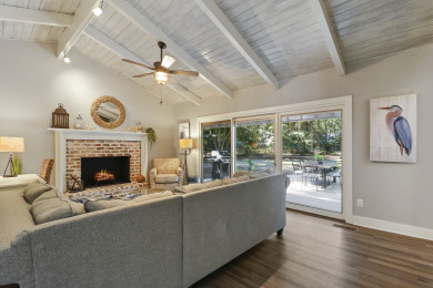 Lake House Single level Sea Pines home with a hot tub, just a short walk to the beach!, , on  in South Carolina - Lakehouse Vacation Rental - Lake Home for rent on LakeHouseVacations.com