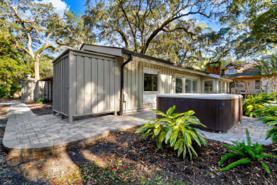 Lake House Single level Sea Pines home with a hot tub, just a short walk to the beach!, , on  in South Carolina - Lakehouse Vacation Rental - Lake Home for rent on LakeHouseVacations.com