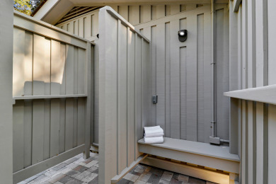 Lake House Single level Sea Pines home with a hot tub, just a short walk to the beach!, , on  in South Carolina - Lakehouse Vacation Rental - Lake Home for rent on LakeHouseVacations.com