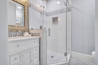 Lake House 2nd Row Luxury home with a game room, a golf simulator and private pool, , on  in South Carolina - Lakehouse Vacation Rental - Lake Home for rent on LakeHouseVacations.com