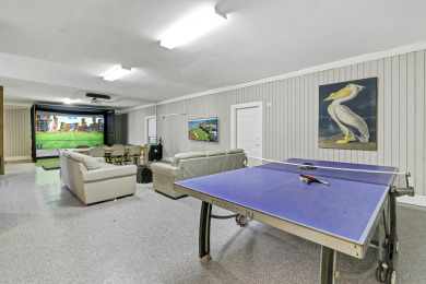 Lake House 2nd Row Luxury home with a game room, a golf simulator and private pool, , on  in South Carolina - Lakehouse Vacation Rental - Lake Home for rent on LakeHouseVacations.com