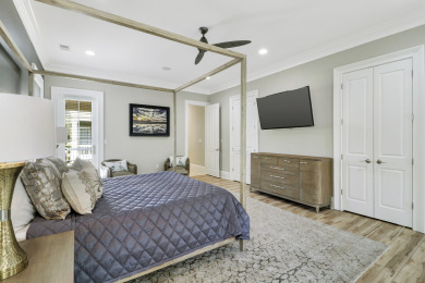 Lake House 2nd Row Luxury home with a game room, a golf simulator and private pool, , on  in South Carolina - Lakehouse Vacation Rental - Lake Home for rent on LakeHouseVacations.com