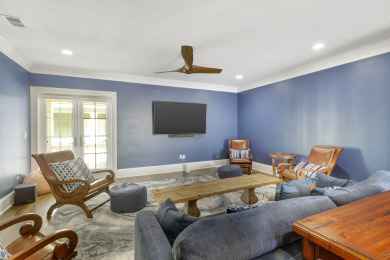 Lake House 2nd Row Luxury home with a game room, a golf simulator and private pool, , on  in South Carolina - Lakehouse Vacation Rental - Lake Home for rent on LakeHouseVacations.com