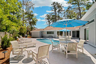 Lake House Newly renovated Sea Pines home minutes from beach, with heatable pool &amp Spa, , on  in South Carolina - Lakehouse Vacation Rental - Lake Home for rent on LakeHouseVacations.com