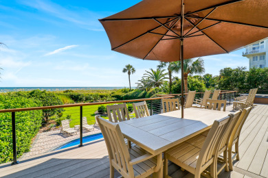 Lake House Stunning oceanfront home offering private pool &amp hot tub, steps from Coligny!, , on  in South Carolina - Lakehouse Vacation Rental - Lake Home for rent on LakeHouseVacations.com