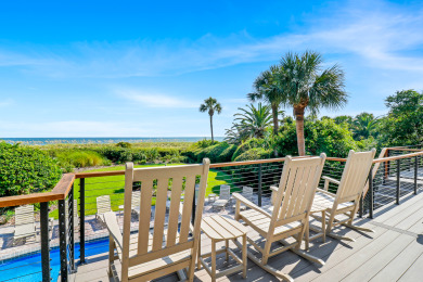 Lake House Stunning oceanfront home offering private pool &amp hot tub, steps from Coligny!, , on  in South Carolina - Lakehouse Vacation Rental - Lake Home for rent on LakeHouseVacations.com