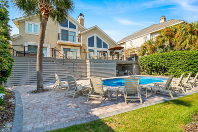 Lake House Stunning oceanfront home offering private pool &amp hot tub, steps from Coligny!, , on  in South Carolina - Lakehouse Vacation Rental - Lake Home for rent on LakeHouseVacations.com