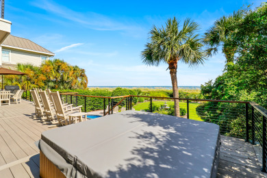 Lake House Stunning oceanfront home offering private pool &amp hot tub, steps from Coligny!, , on  in South Carolina - Lakehouse Vacation Rental - Lake Home for rent on LakeHouseVacations.com