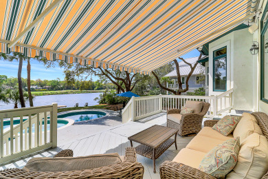 Lake House Stunning home with private pool and hot tub with beautiful view of the lagoon, , on  in South Carolina - Lakehouse Vacation Rental - Lake Home for rent on LakeHouseVacations.com