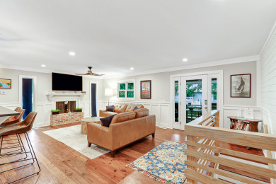 Lake House 4th row North Forest Beach home with private pool &amp large screened-in porch, , on  in South Carolina - Lakehouse Vacation Rental - Lake Home for rent on LakeHouseVacations.com