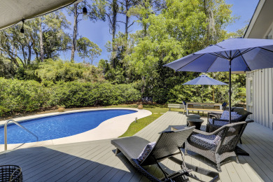 Lake House Fully renovated Sea Pines home w private pool and deck surrounded by nature, , on  in South Carolina - Lakehouse Vacation Rental - Lake Home for rent on LakeHouseVacations.com