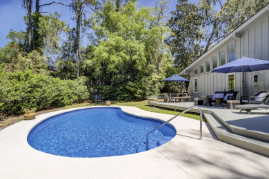 Lake House Fully renovated Sea Pines home w private pool and deck surrounded by nature, , on  in South Carolina - Lakehouse Vacation Rental - Lake Home for rent on LakeHouseVacations.com
