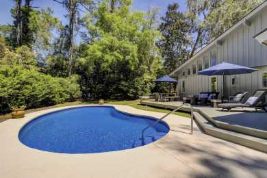Lake House Fully renovated Sea Pines home w private pool and deck surrounded by nature, , on  in South Carolina - Lakehouse Vacation Rental - Lake Home for rent on LakeHouseVacations.com