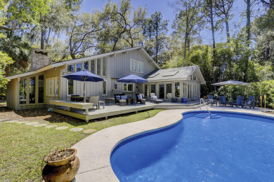 Lake House Fully renovated Sea Pines home w private pool and deck surrounded by nature, , on  in South Carolina - Lakehouse Vacation Rental - Lake Home for rent on LakeHouseVacations.com