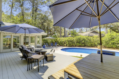 Lake House Fully renovated Sea Pines home w private pool and deck surrounded by nature, , on  in South Carolina - Lakehouse Vacation Rental - Lake Home for rent on LakeHouseVacations.com