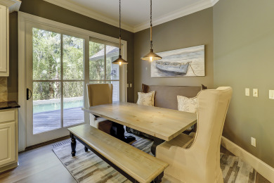 Lake House 4th Row beach home with screened porch & private pool, steps from the beach!, , on  in South Carolina - Lakehouse Vacation Rental - Lake Home for rent on LakeHouseVacations.com