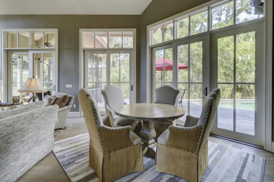 Lake House 4th Row beach home with screened porch & private pool, steps from the beach!, , on  in South Carolina - Lakehouse Vacation Rental - Lake Home for rent on LakeHouseVacations.com