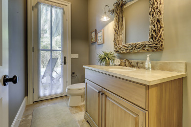 Lake House 4th Row beach home with screened porch & private pool, steps from the beach!, , on  in South Carolina - Lakehouse Vacation Rental - Lake Home for rent on LakeHouseVacations.com