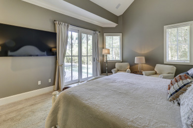 Lake House 4th Row beach home with screened porch & private pool, steps from the beach!, , on  in South Carolina - Lakehouse Vacation Rental - Lake Home for rent on LakeHouseVacations.com