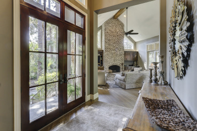 Lake House 4th Row beach home with screened porch & private pool, steps from the beach!, , on  in South Carolina - Lakehouse Vacation Rental - Lake Home for rent on LakeHouseVacations.com