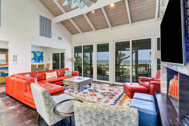 Lake House Oceanfront 8 bedroom home with pool & spa, only steps from beach , , on  in South Carolina - Lakehouse Vacation Rental - Lake Home for rent on LakeHouseVacations.com