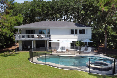 Lake House Oceanfront home on quiet street with tons of space and private pool, , on  in South Carolina - Lakehouse Vacation Rental - Lake Home for rent on LakeHouseVacations.com