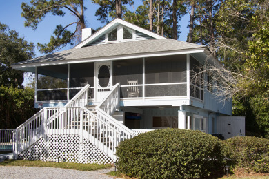 Lake House 2nd row classic beach cottage with direct access to the beach path, , on  in South Carolina - Lakehouse Vacation Rental - Lake Home for rent on LakeHouseVacations.com