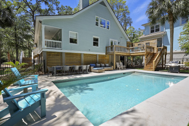 Lake House Fabulous 5 bedroom beach house with heatable pool and short walk to the beach, , on  in South Carolina - Lakehouse Vacation Rental - Lake Home for rent on LakeHouseVacations.com