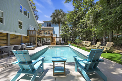 Lake House Fabulous 5 bedroom beach house with heatable pool and short walk to the beach, , on  in South Carolina - Lakehouse Vacation Rental - Lake Home for rent on LakeHouseVacations.com