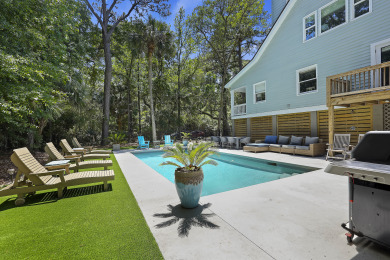 Lake House Fabulous 5 bedroom beach house with heatable pool and short walk to the beach, , on  in South Carolina - Lakehouse Vacation Rental - Lake Home for rent on LakeHouseVacations.com