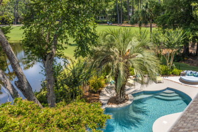 Lake House Sea Pines home overlooking the Harbour Town golf course, surrounded by lagoon, , on  in South Carolina - Lakehouse Vacation Rental - Lake Home for rent on LakeHouseVacations.com